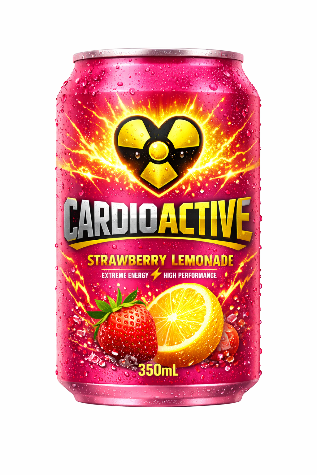 cardioactive - all flavour package 12 (3 citrus blast + 3 arctic iceburg + 2 strawberry lemonade + 2 orange mango + 2 kiwi green apple))