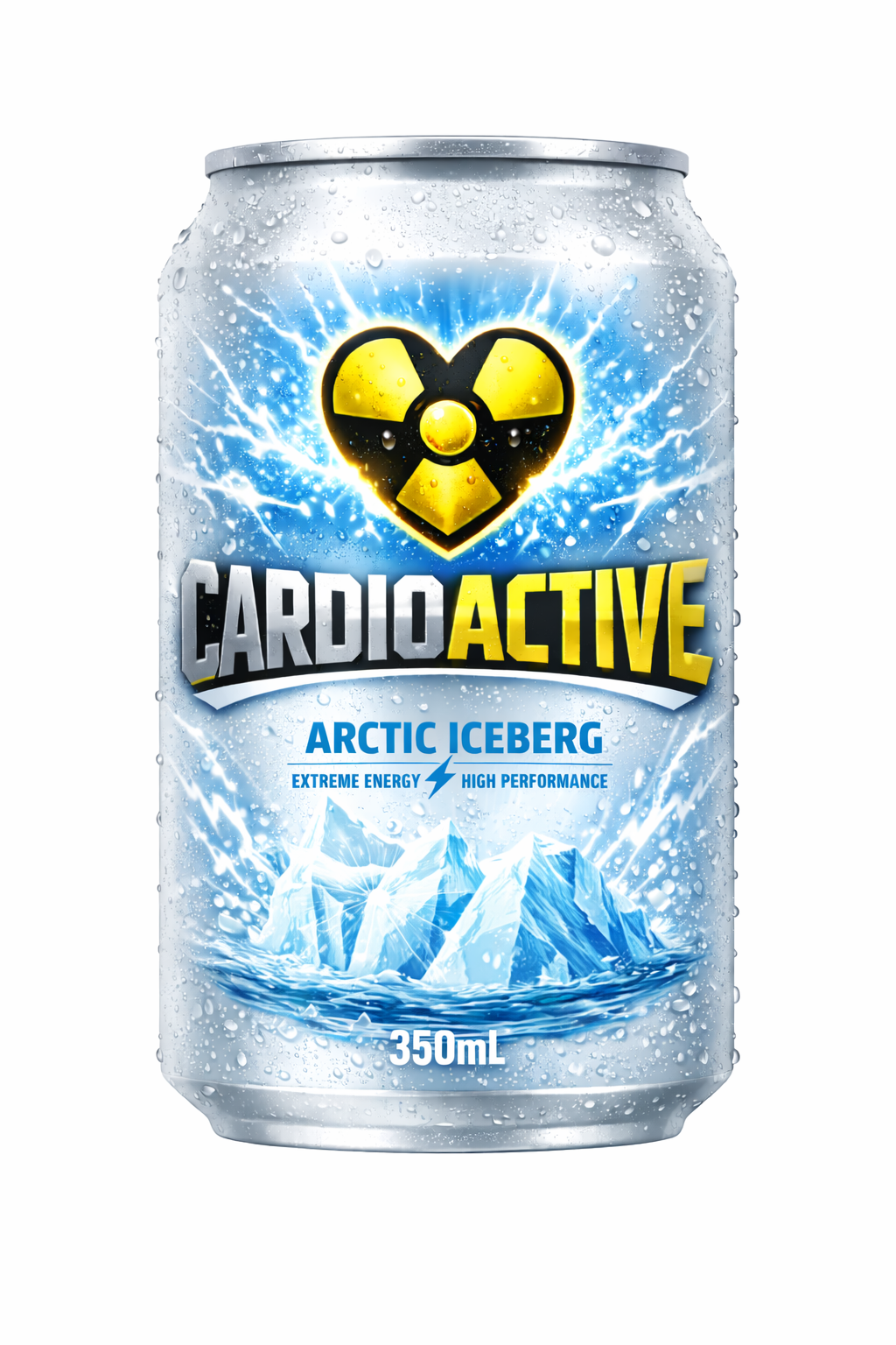 cardioactive - all flavour package 12 (3 citrus blast + 3 arctic iceburg + 2 strawberry lemonade + 2 orange mango + 2 kiwi green apple))