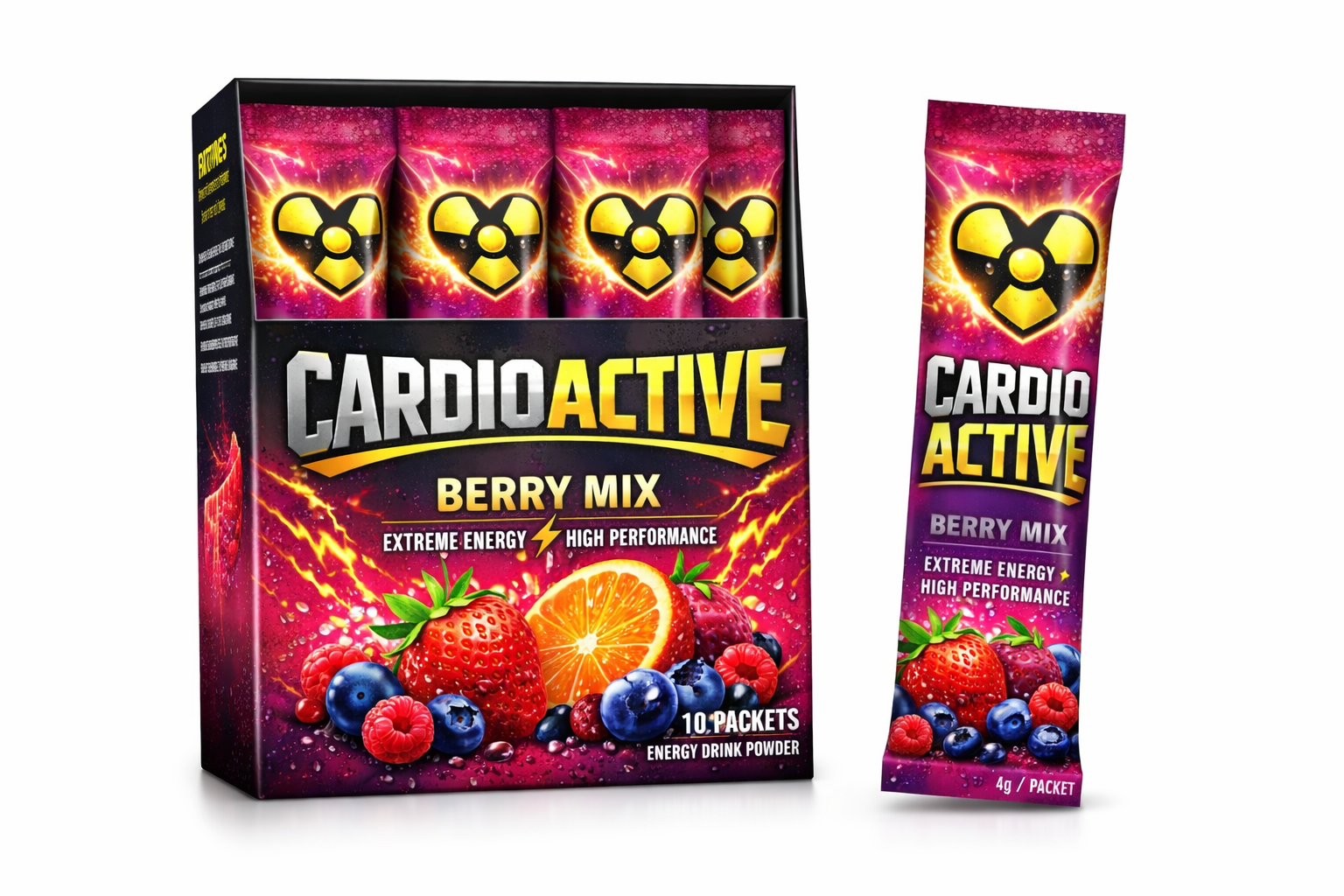 cardioactive - energy blend (berry mix)