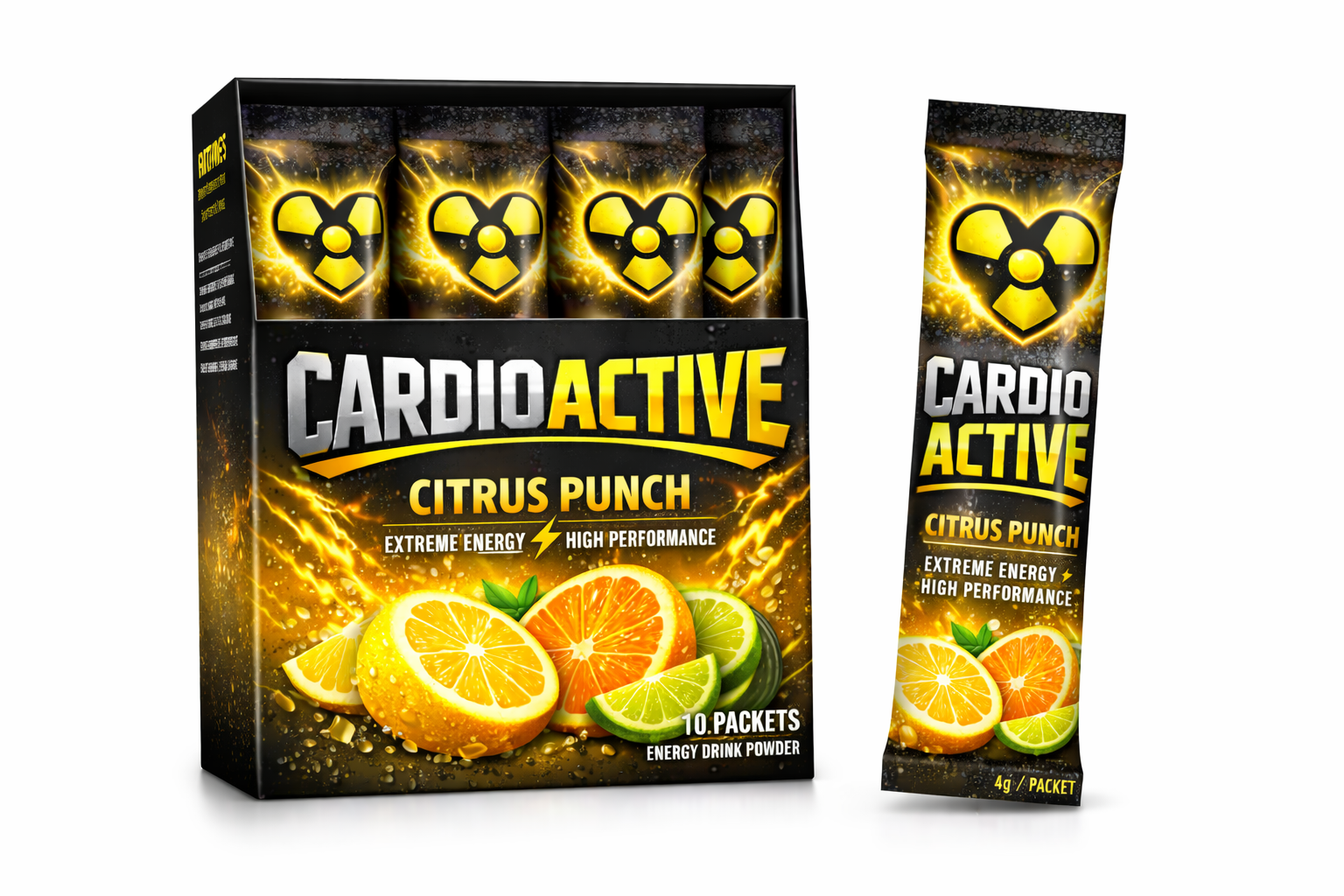 cardioactive - energy blend (citrus punch)